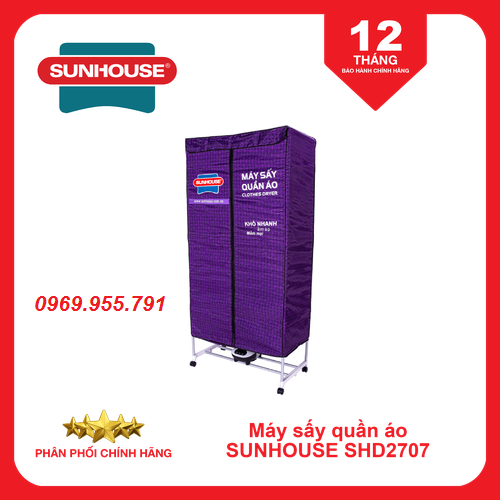 Tủ sấy quần áo SUNHOUSE SHD2707