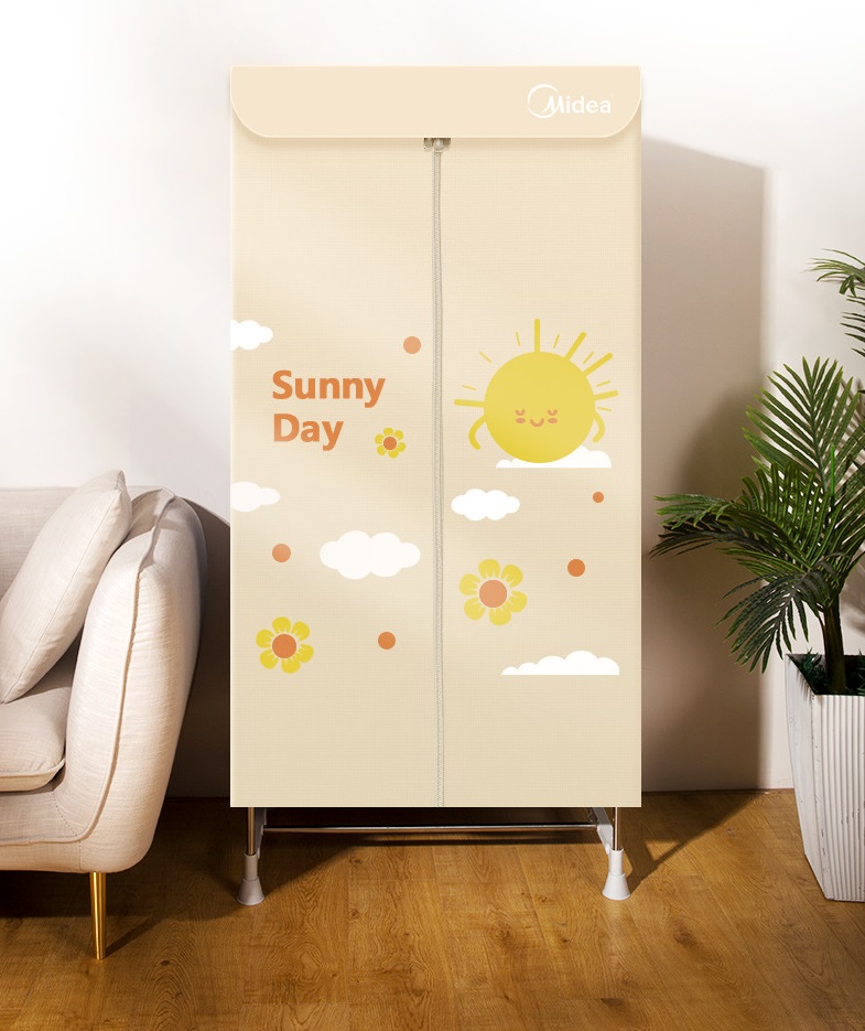 Tủ sấy quần áo Midea A2 - Màu vàng