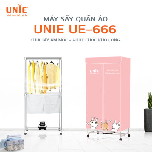 Máy sấy quần áo UNIE UE-666