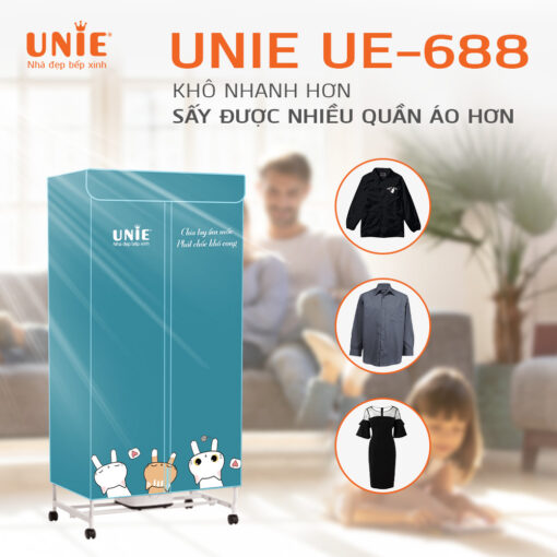 Máy sấy quần áo UNIE UE-688