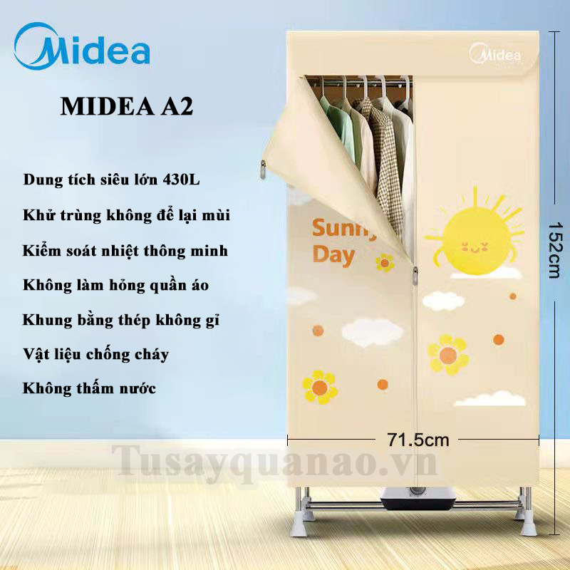 Tủ sấy quần áo Midea A2